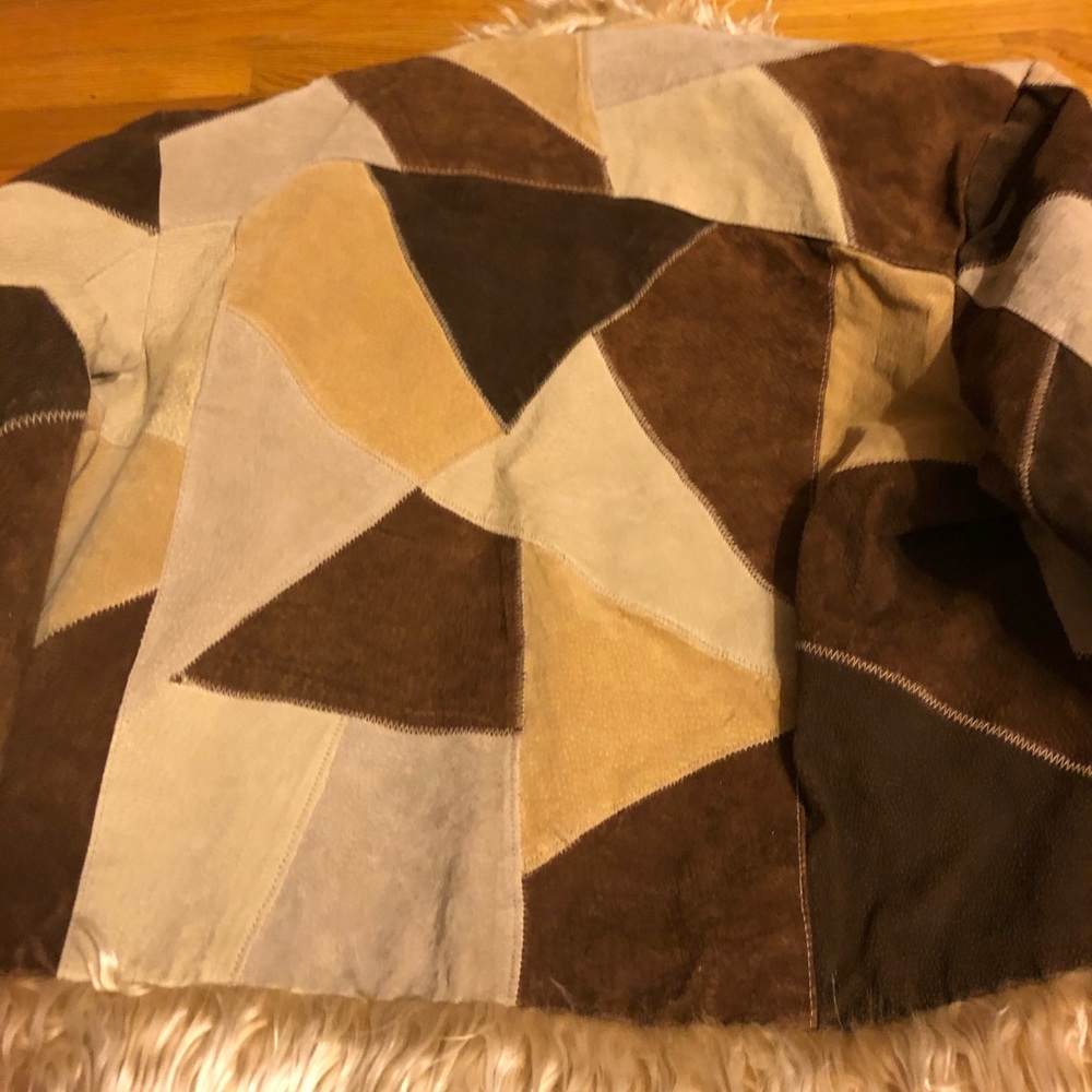 Learsi Vintage Genuine Leather Patch Jacket - Picture 5 of 5